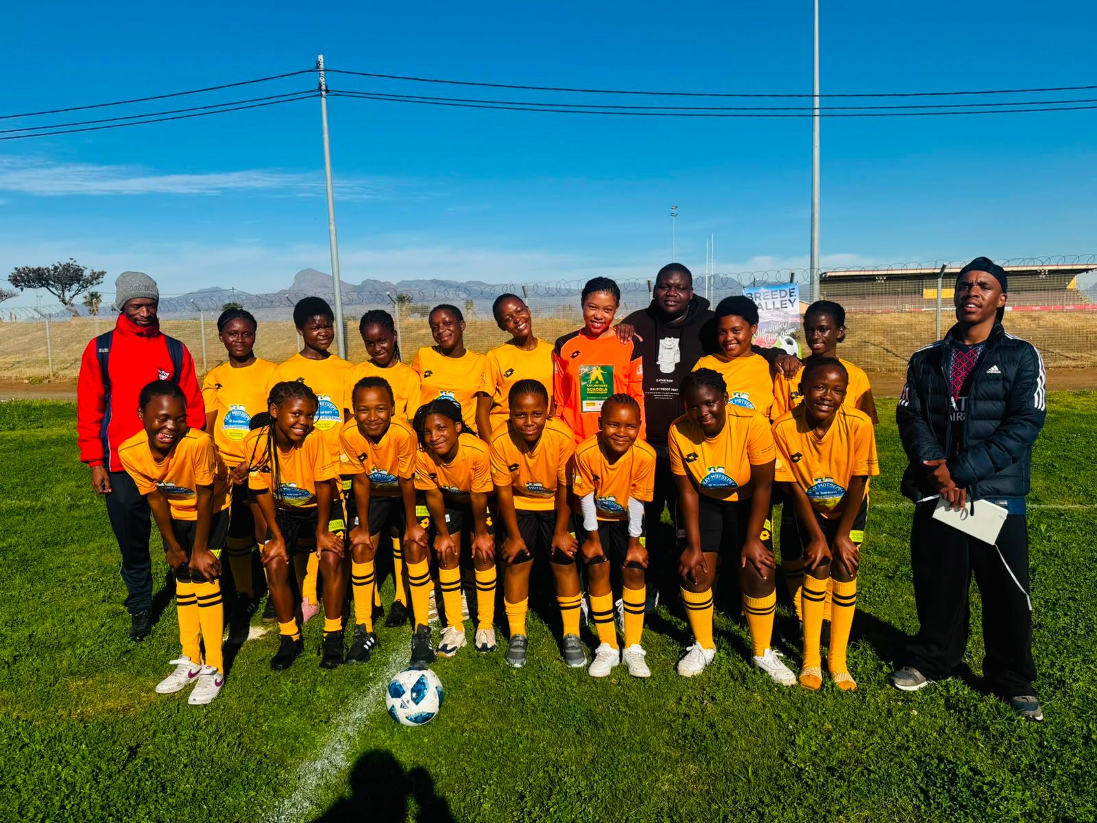 Soccer at De Doorns Primary School